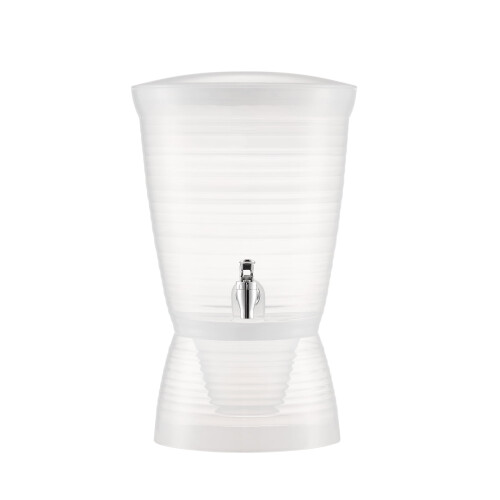 Distributeur de boissons de 10 litres avec robinet et compartiment à glace