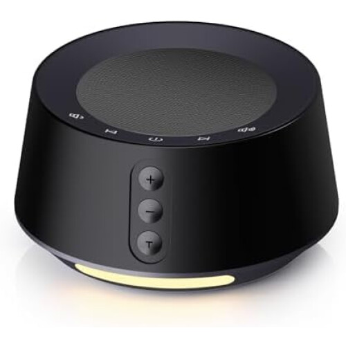 White Noise Machine with 20 Sounds, 10-Color Light, 5