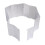 Grillvindblock Grillvindruta 116x24cm Silver 1