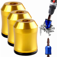 Universal Magnetic Screw Ring, Removable Magnetizer for Hex Screwdriver and Power Bits
