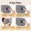 Rechargeable Heating Eye Mask  Temperature-Controlled Eye Mask Fatigue-Relieving Sleep Eye Protector 2
