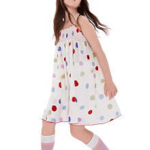 Robe d'été sans manches à imprimé floral pour petites filles de 2 à 3 ans, idéale pour les fêtes et les danses. Robe de princesse.