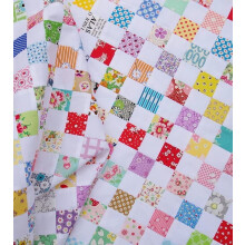 100% bomuldsquiltekvadrater 30,5 cm x 30,5 cm 50 stk.