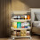 3-Tier Rolling Storage Cart with Lockable Wheels – Compatible with Kitchen, Bathroom & Office 1