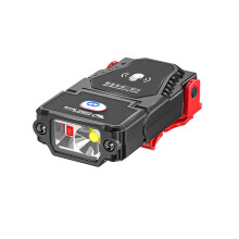 Linterna frontal LED con sensor para gorra o sombrero - Manos libres, batería de larga duración, súper brillante (1200 lúmenes)