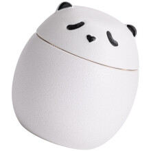 Keramische theepot Keramische blikken pot Losse theebus Panda-vormige snoeppot Afgesloten theepot