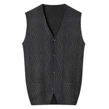 Pulovere urâte de Crăciun pentru bărbați toamna și iarna fără mâneci tricotate supradimensionate din lână vestă vestă casual pulover