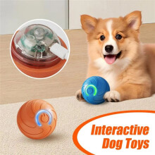 PetToys Electric Automatic Jumping Rolling Interactive Game Rechargeable Moving Puppy/Kitty Toy