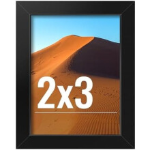 Ramă foto neagră 11x14 cu plexiglas