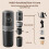 Coffee Maker with Grinding and Pour-over Processor Wireless Portable Espresso Maker Travel Coffee Machine White 10