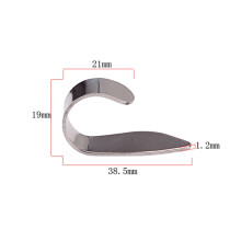 Stainless Steel Thumb Finger Guitar Picks Right Hand Finger For Acoustic Guitar Banjo Ukulele (Silver)