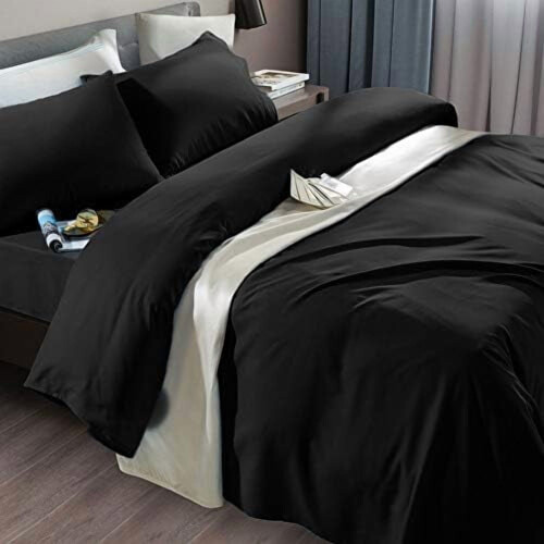 Microvezel beddengoedset Queen 6-delig
