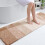 Tapete de corredor para banheiro em microfibra bege, 150 x 43 cm (59 x 17 polegadas) 1