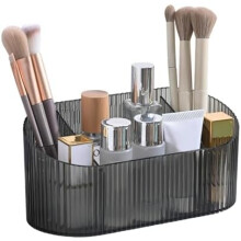 5-rums akryl makeup- og skrivebordsorganisator