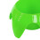 Porte-gobelet de plage BCH-01 Plastique vert, Compact 8