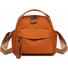 Bolsa de Ombro Veluna, Bolsa Transversal Feminina Veluna, Bolsa de Mão Sólida com Zíper, Leve e de Grande Capacidade
