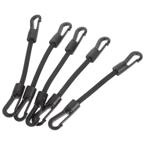 5 Pcs Poles Elastic String Hook Double-headed Cords Camping Ropes