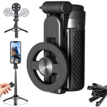 Perche à selfie magnétique avec aimant N52 pour iPhone 16/15 Pro