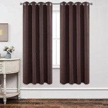 Cuirtíní Dorcha 42" L x 72" F, Teirmeach 2 phíosa