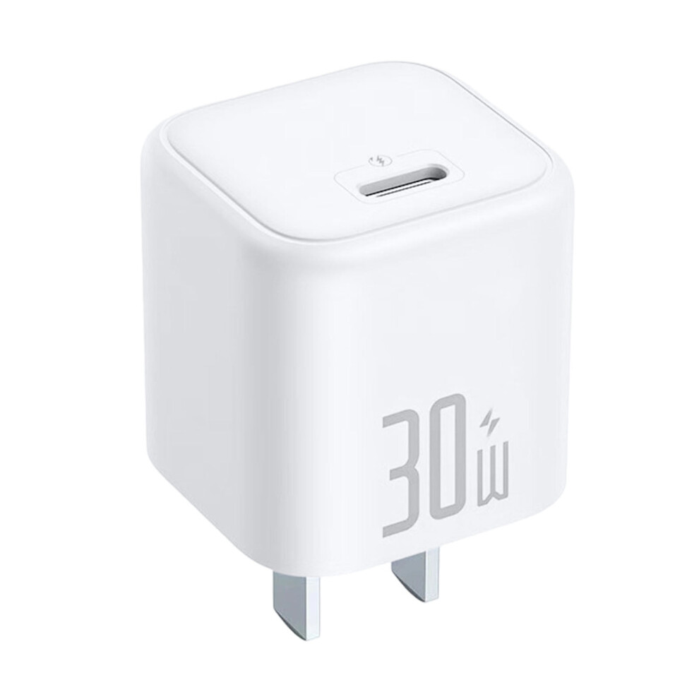 30W Pd Fast Charger, Usb-C Wall Plug Compact Charger For Quick Phone And Tablet Charging, With Gan Technology And Overheat Protection Features 9329345037351