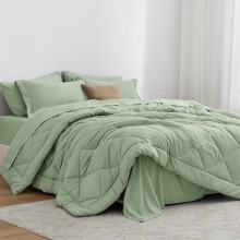 Set de pilotă Twin XL verde salvie, 5 piese