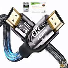 Cavo HDMI 2.1 8K da 1,8 m, 48 Gbps, 8K a 60 Hz
