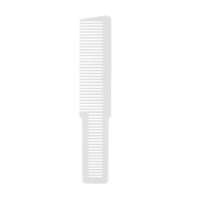 (White) Hair Styling Plastic Combs For Women Men Colorful Fine Combs Tooth Barber