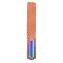 Lima de uñas de doble cara de piedra y acero inoxidable (1 unidad)
