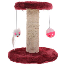 Sisal-Kratzbaum für Katzen, Kratzstange für Kätzchen, Kratzbaum für Katzen in der Wohnung