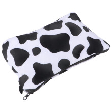 Leuke make-up organizer tas met koeienprint, polyester, 1 stuk