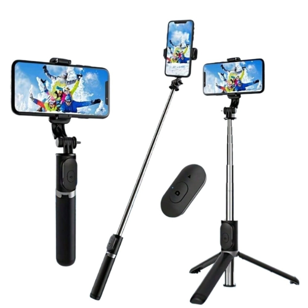 Selfie Stick Tripod With Remote, 40" Extendable, 360 9450273259819