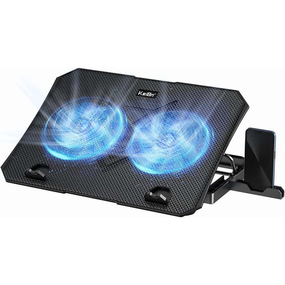Laptop Cooling Pad With 2 Fans For 10-15.6 Inch Laptops 9341593905848