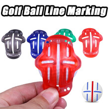 Marcatore per palline da golf, strumento di allineamento a tripla traccia per palline da golf per allineamento e identificazione, accessori per