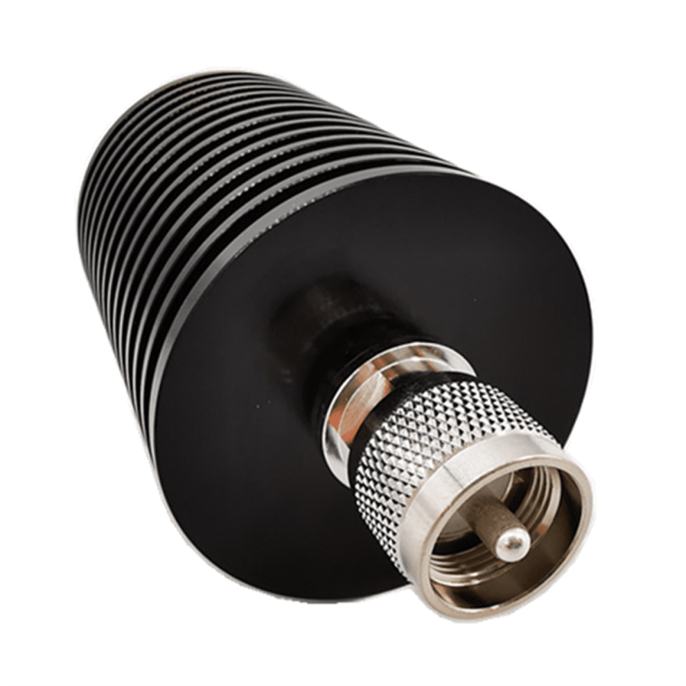 Coaxial Dummy Load 50W Uhf Pl259 Male 50 Ohm Dc-500Mhz Black 913466420902