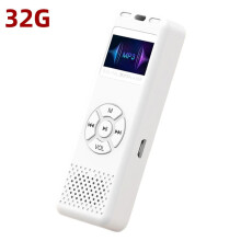 Reprodutor portátil de MP3/MP4 com Bluetooth, 32 GB, áudio Hi-Fi.