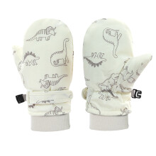 AWZXDE Kids Winter Thermal Insulated Mittens For Toddlers And Children Outdoor Cold Weather Play Beige