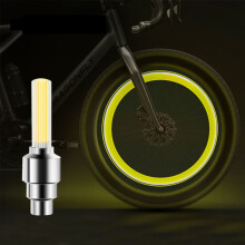 Bevegelsesaktiverte LED-dekklys, kompatibel med sykkel, motorsykkel og bil, enkel installasjon, vanntett, forbedrer sikt og sikkerhet om natten