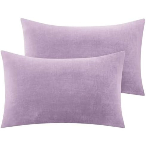 Set van 2 flanellen kussenslopen – 20x36 inch