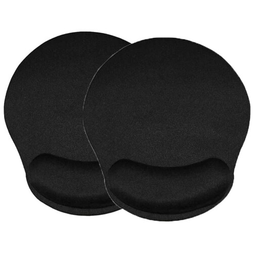 Tappetino ergonomico per mouse con supporto per il polso in memory foam (2 pezzi)