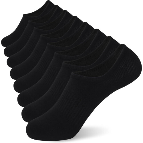 Unsichtbare Herrensocken (8 Paar) mit Fußgewölbeunterstützung