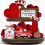 Valentinstag-Holzdeko-Set, 5-teilig 1
