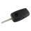 Folding Flip  Remote Car Key Shell Case for  166, 2 Button Uncut Blade Replacement Key Fob Housing 3
