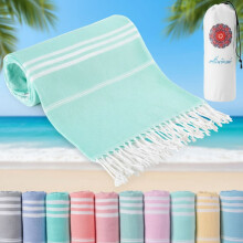 Türkisches Strandtuch, schnelltrocknend, sandfrei, XL
