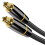 TOSLINK optisk ljudkabel 2 m 2-pack 1