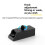 PWM Speed Controller 4-Pin Fan Speed Controller 4-Pin 12V Power Supply DIY Water-Cooling Cooling Fan Speed Controller 5
