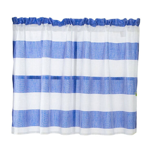 Κουρτίνα μπάνιου με σχέδιο Roman Blue 72x72 ίντσες
