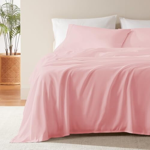 Jogo de lençóis de microfibra com relevo para cama queen size, 4 peças