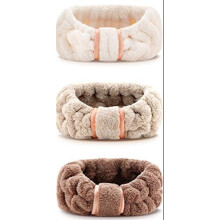 4-pack mikrofiber spa-huvudband