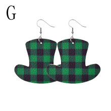St. Patrick Green Drop Earrings for Women – Holiday Gift & Everyday Wear, Compatible with St. Patrick's Day