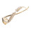 Κλιπ μαλλιών γαλλικού τύπου Barrette Golden Alloy 1 τεμάχιο 1